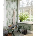 Borastapeter|Wallpaper green wildflowers|Wallpaper