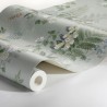 Borastapeter|Papel pintado flores silvestres verde|Papel Pintado