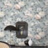 Borastapeter|Papel pintado flores grandes elegante gris suave|Papel Pintado
