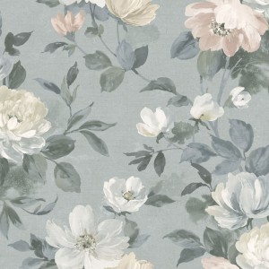 Eijffinger|Papier peint floral scandinave vert pastel|Papier Peint 2