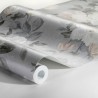Borastapeter|Papel pintado flores grandes elegante gris suave|Papel Pintado