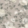 Borastapeter|Papier peint pivoines élégant gris rose pâle|Papier Peint