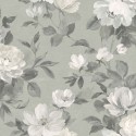 Borastapeter|Wallpaper silver grey floral|Wallpaper