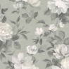 Borastapeter|Tapete silbergrau floral|Tapeten
