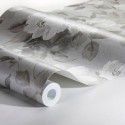 Borastapeter|Wallpaper silver grey floral|Wallpaper