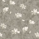 Borastapeter|Wallpaper white silver magnolias|Wallpaper