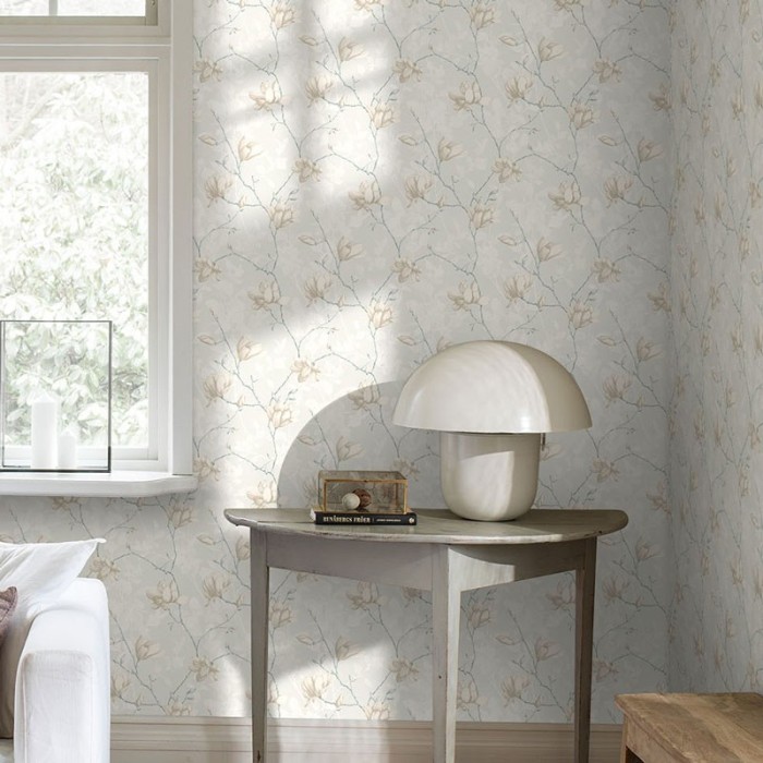 Borastapeter|Wallpaper luxurious white magnolias|Wallpaper