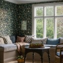 Borastapeter|Wallpaper blue blossoming apple tree floral|Wallpaper