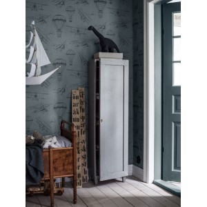 Cristiana Masi|Papier Peint enfant renards fond beige naturel|Enfants 2