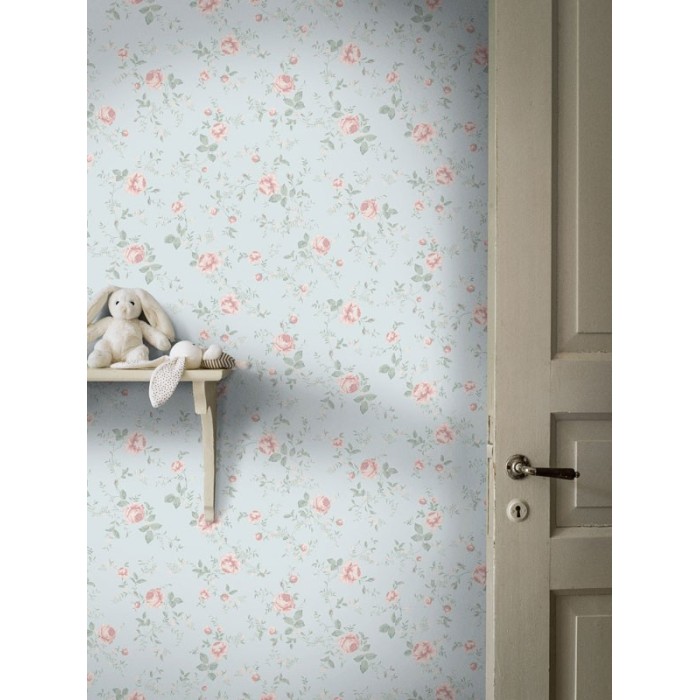 Borastapeter|Papel pintado infantil flores pequeñas pastel|Papel Pintado