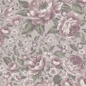 Borastapeter|Tapete elegant romantisch rosa grau floral|Tapeten