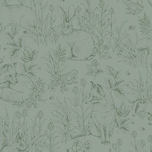 Eijffinger|Papier peint intemporel stuc vagues de sable vert|Papier Peint