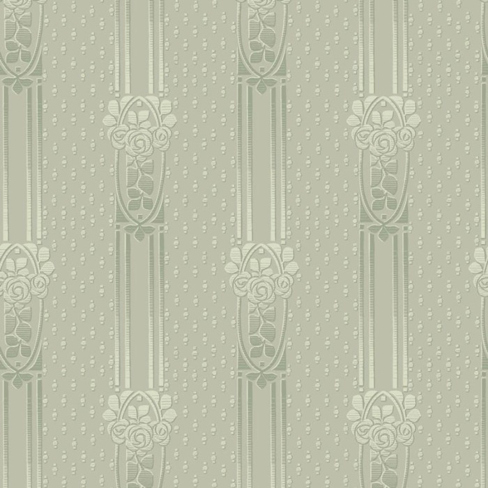 Borastapeter|Papel pintado Art Nouveau patrones clásicos verde|Papel Pintado