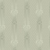 Borastapeter|Tapete Jugendstil klassische grüne Muster|Tapeten