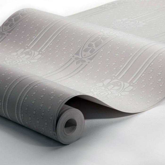 Borastapeter|Papel pintado Art Nouveau patrones elegantes gris|Papel Pintado