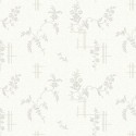 Borastapeter|Papier peint Art Déco géométrique floral|Papier Peint