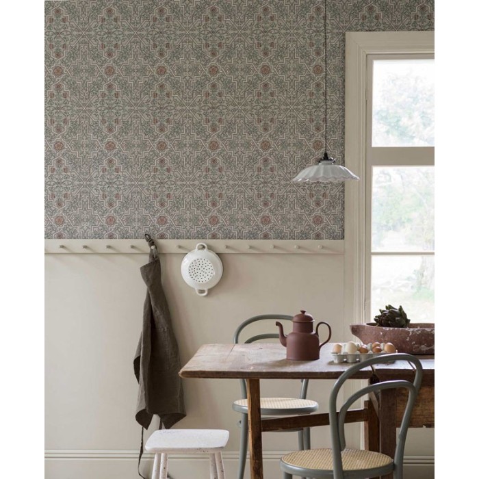 Papel pintado nórdico renacentista tostados - Borastapeter Anno 4501