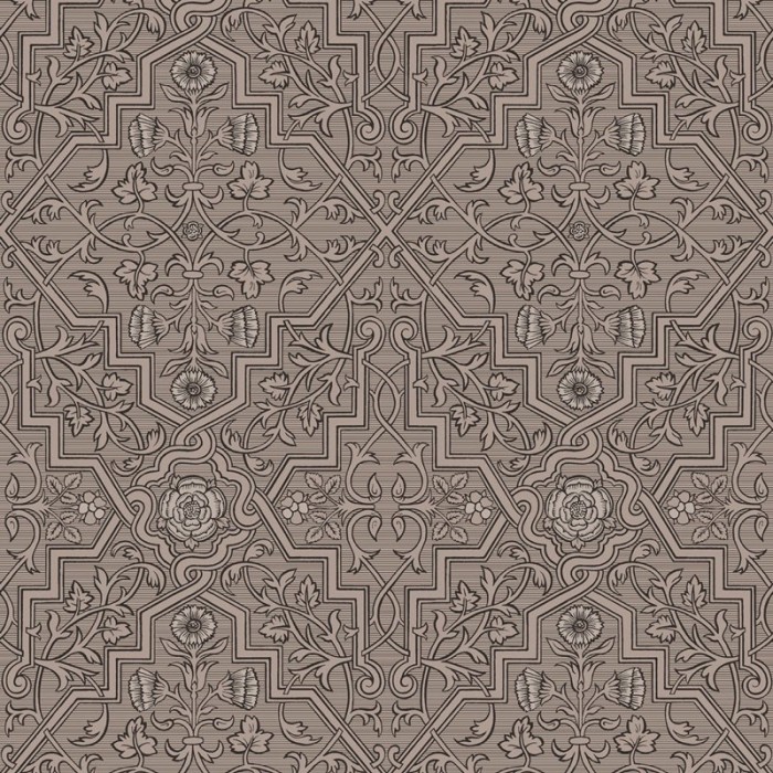 Borastapeter|Papel pintado clásico escandinavo marrón grisáceo|Papel Pintado