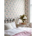 Borastapeter|Wallpaper Rococo hand painted flowers|Wallpaper