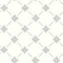 Borastapeter|Papier peint floral oblique blanc gris|Papier Peint