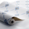 Borastapeter|Papier peint floral géométrique intemporel|Papier Peint