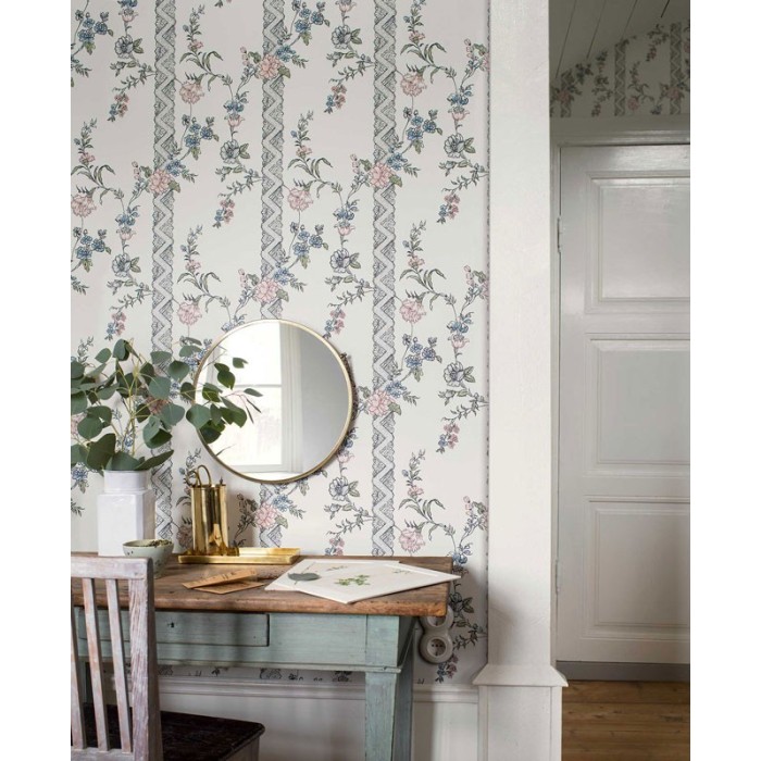 Borastapeter|Tapete nordisch Spitzen floral|Tapeten