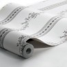 Borastapeter|Wallpaper white grey floral lianas|Wallpaper