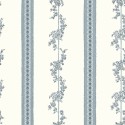 Borastapeter|Papier peint fleurs bandes gris bleuâtre|Papier Peint