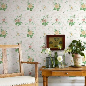 Papeldecor|Papier peint paysage africain style toile de Jouy avec effet textile|Papier Peint 2