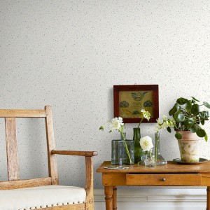 Papeldecor|Tapete Blumen Aquarell schwarz|Tapeten 2