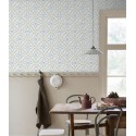 Borastapeter|Wallpaper contemporary rustic green blue|Wallpaper