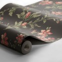 Borastapeter|Wallpaper elegant brownish red background floral|Wallpaper