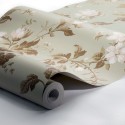 Borastapeter|Papier peint fleurs gros bourgeons verts|Papier Peint