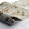 Borastapeter|Papier peint fleurs gros bourgeons verts|Papier Peint