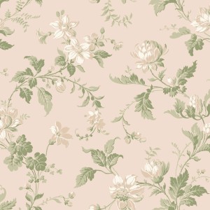 Borastapeter|Wallpaper large green buds flowers|Wallpaper