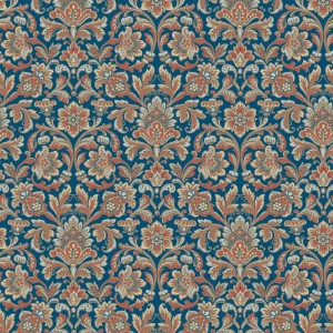 Borastapeter|Wallpaper bluish ornamental medallions|Wallpaper 2