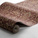 Borastapeter|Wallpaper wine red golden ornamental|Wallpaper