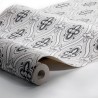 Borastapeter|Papier peint nordique gris clair blanc noir|Papier Peint