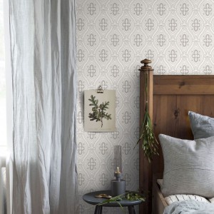 Borastapeter|Wallpaper beige blue Scandinavian classic|Wallpaper 2