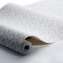 Borastapeter|Papier peint floral gris clair doré brillant|Papier Peint