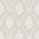 Borastapeter|Papier peint damas gris clair blanc doré|Papier Peint