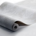 Borastapeter|Papel pintado damasco gris claro blanco dorado|Papel Pintado