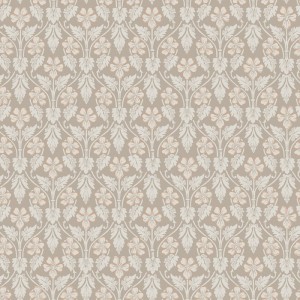 Casadeco|Papier peint textile effet lin marron|Papier Peint