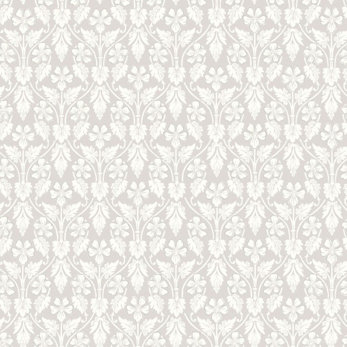 Borastapeter|Papel pintado flores pequeñas elegante gris blanco crema|Papel Pintado