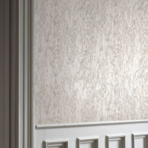 Casadeco|Elegant beige Art Deco wallpaper, inspired by cabaret tiaras|Wallpaper 2