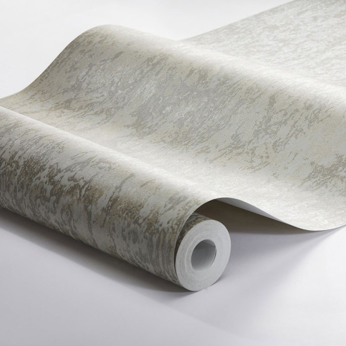 Borastapeter|Papier peint moderne gris vert brillant|Imitation Stuc