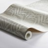 Borastapeter|Papier peint feuilles de palmier élégant brun grisâtre|Papier Peint