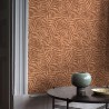 Borastapeter|Wallpaper shiny autumn reddish brown palm leaves|Wallpaper
