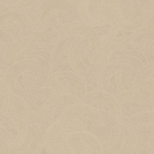 Elitis|Modern art wallpaper with abstract shapes in brown and terracotta|Wallpaper