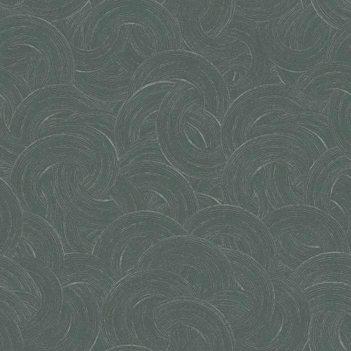 Borastapeter|Papel pintado moderno remolinos circulares verde brillante|Papel Pintado
